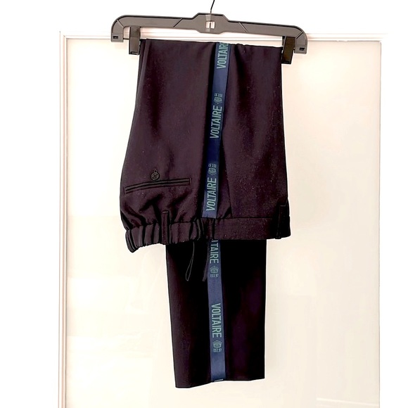 Zadig & Voltaire Logo Tape Jogger Pants - Picture 1 of 10